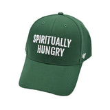 Spiritually Hungry Baseball Cap Hat (Dark Green)