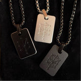 Nano Zohar Necklace - Full 23 Volume Aramaic Zohar Nano Inscribed