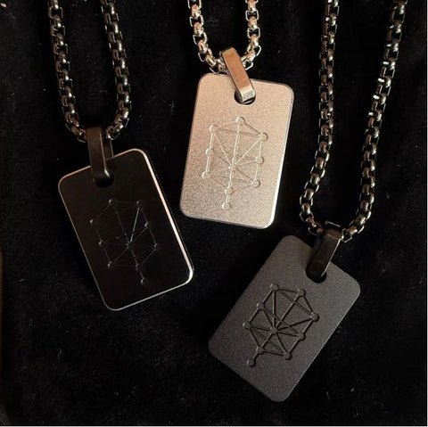 Nano Zohar Necklace - Full 23 Volume Aramaic Zohar Nano Inscribed
