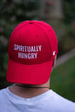 Spiritually Hungry Baseball Cap Hat (Red)