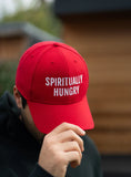 Spiritually Hungry Baseball Cap Hat (Red)