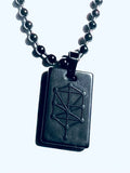 Nano Zohar Necklace - Black Silicon