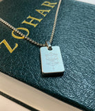 Nano Zohar Necklace - Full 23 Volume Aramaic Zohar Nano Inscribed