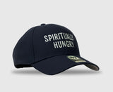 Spiritually Hungry Baseball Cap Hat (Very Dark Blue)