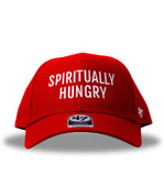 Spiritually Hungry Baseball Cap Hat (Red)