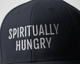 Spiritually Hungry Baseball Cap Hat (Very Dark Blue)