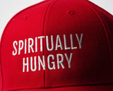 Spiritually Hungry Baseball Cap Hat (Red)