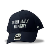 Spiritually Hungry Baseball Cap Hat (Very Dark Blue)