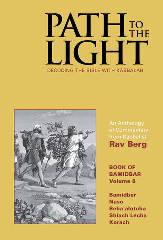 Path to the Light Vol. 8 - Bamidbar (English, Hardcover)